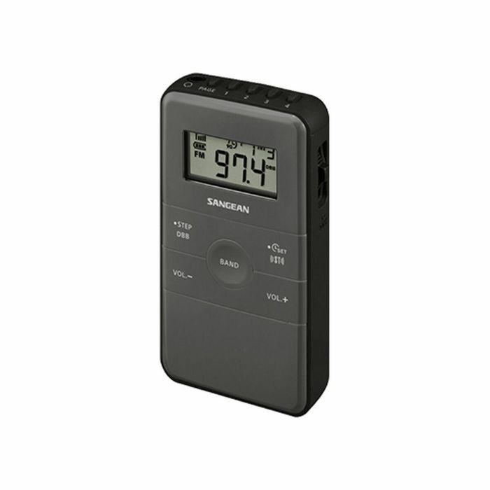 Radio Portátil Digital Sangean Negro AM/FM Recargable 0 Radio Portátil Digital Sangean Negro AM/FM Recargable 0