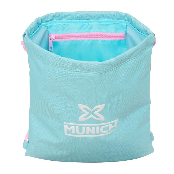 Bolsa Mochila con Cuerdas Munich Heaven Azul cielo 35 x 40 x 1 cm 1 Bolsa Mochila con Cuerdas Munich Heaven Azul cielo 35 x 40 x 1 cm 1