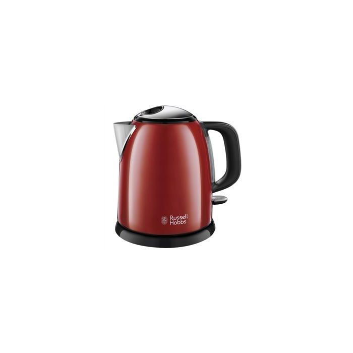Russell Hobbs 24992-70 Hervidor Mini Colours Plus+ Rojo 1L, Ahorro de Energía, Diseño Compacto Russell Hobbs 24992-70 Hervidor Mini Colours Plus+ Rojo 1L, Ahorro de Energía, Diseño Compacto