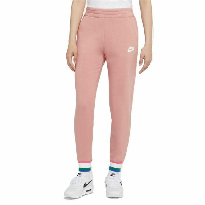 Pantalón Largo Deportivo Nike Mujer Rosa 0 Pantalón Largo Deportivo Nike Mujer Rosa 0