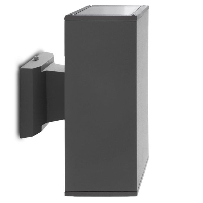 Aplique de Pared IP65 (Sin Lámpara) E27 Ø90Mm Negro Grace 2