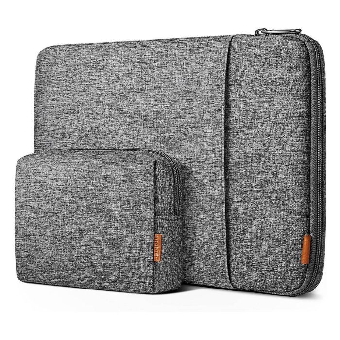 inateck Laptoptasche 13,3" mit Zubehörtasche LB01006/S1 gray 0 inateck Laptoptasche 13,3" mit Zubehörtasche LB01006/S1 gray 0