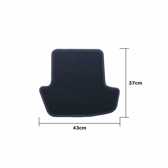 Set de Alfombrillas para Coche OCC Motorsport OCCPS0014LOG Negro Porsche 911 992 Terciopelo 5 Piezas 9