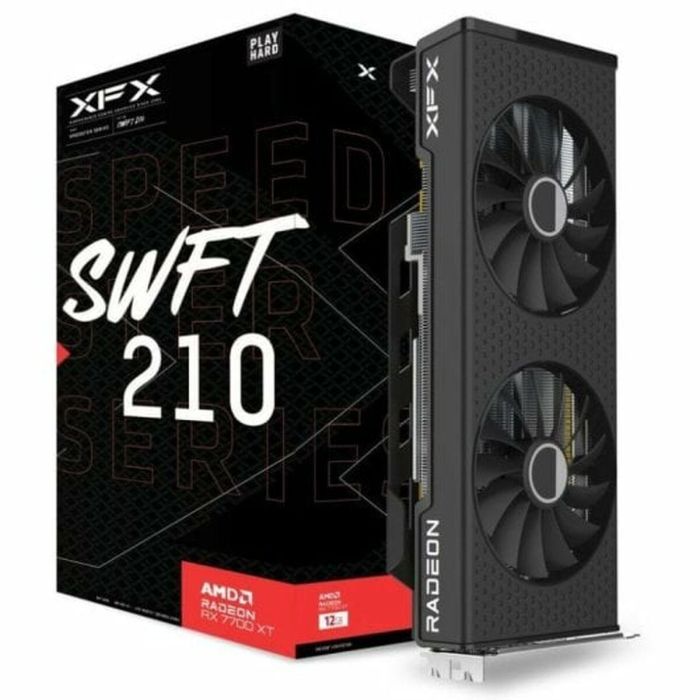 Tarjeta Gráfica XFX AMD RADEON RX 7700 XT 12 GB GDDR6