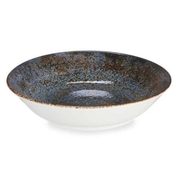 Plato Porcelana Hondo 21Cm Oscuro Vessia (24 Unidades) 1 Plato Porcelana Hondo 21Cm Oscuro Vessia (24 Unidades) 1