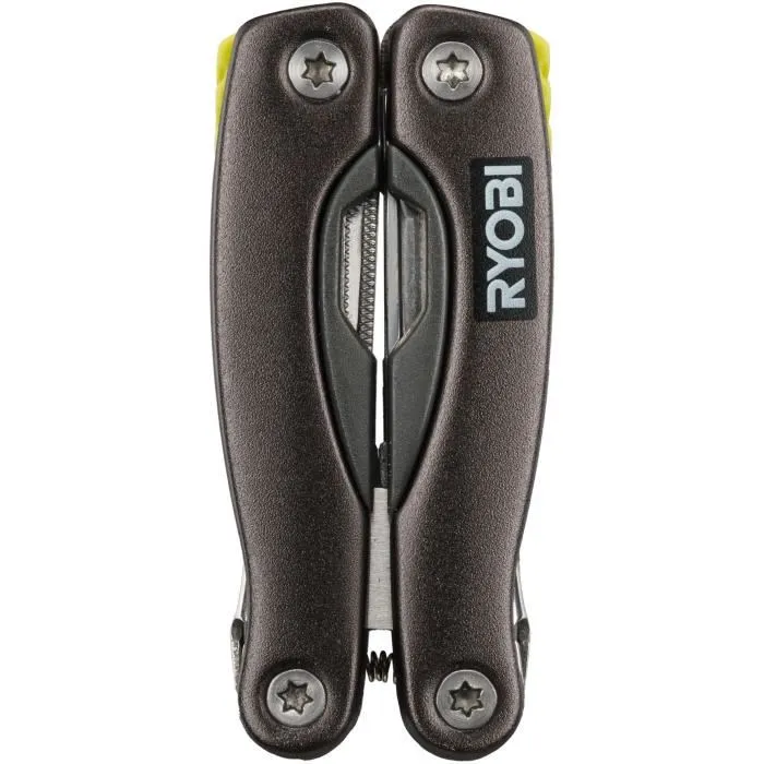 Ryobi RYO4892210201249 Alicates Multifunción 14 en 1 con Tijeras, Cuchillo, Destornillador, Sierra, Lima y Más Herramientas Esenciales 1