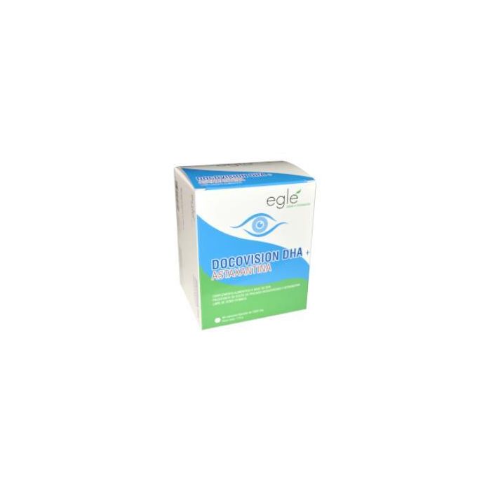 Docovision DHA + Astaxantina 1000mg 60 Cápsulas. Complemento para Ojos