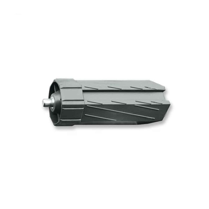 Schellenberg Contera sistema maxi.union eje octagonal y cojinete muro Ø60 x 150 mm, Negro, Plástico