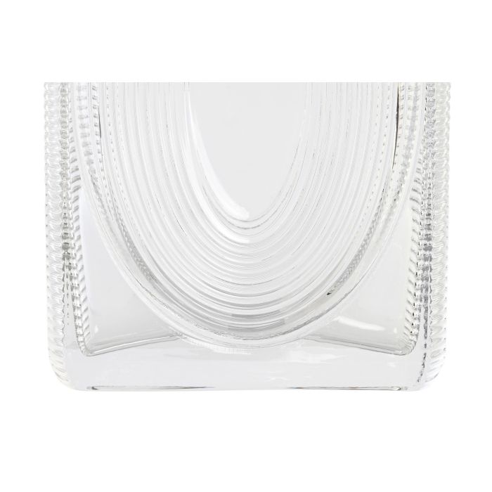 DKD Home Decor Jarrón Transparente 7 x 17 x 16 cm (8 Unidades) 1