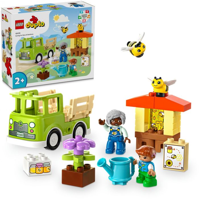 LEGO Duplo 10419 Cuidado de Abejas y Colmenas - Set de Construcción de Aprendizaje con Abejas, Colmena y Camión para Niños +2 años 9
