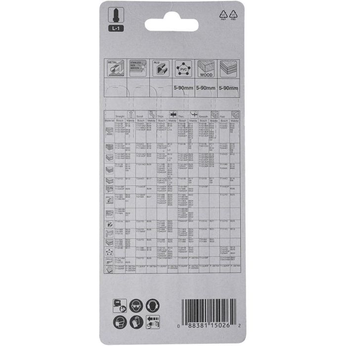 Makita A-86290 Stichsägeblatt L-1 2