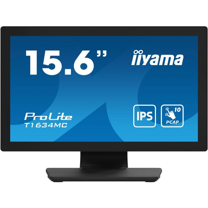 IIYAMA T1634MC-B1S Monitor Táctil 15.6" Full HD IPS (1920x1080) HDMI DisplayPort VGA 1