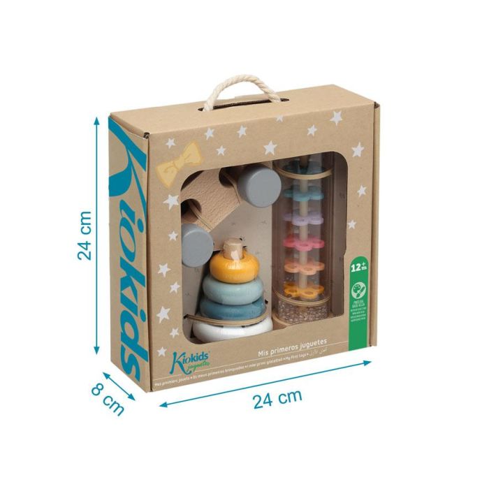KioKids Juguetes de Madera para Bebés +12 Meses Multicolor 4