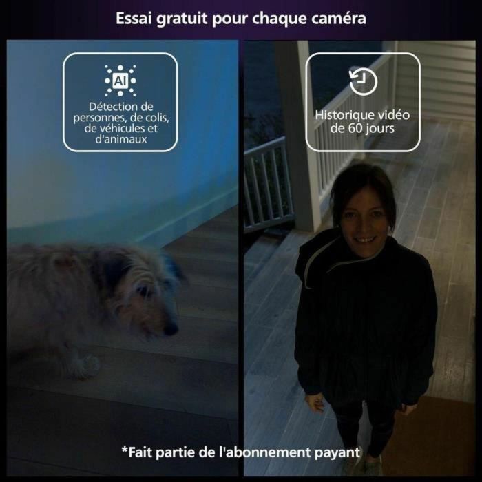 Cámara de vigilancia simulada Philips Hue Secure Starter Pack 14 Cámara de vigilancia simulada Philips Hue Secure Starter Pack 14