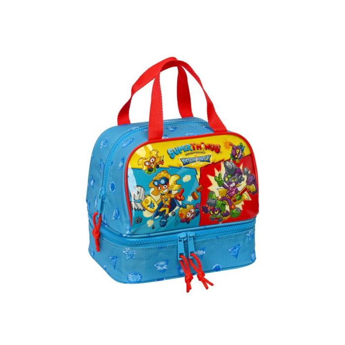 Portameriendas SuperThings Rescue force Azul 20 x 20 x 15 cm