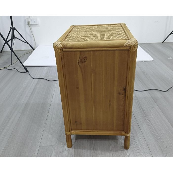 Mesita Auxiliar Tropical DKD Home Decor Marron Claro 35 x 60 x 46 cm 3 Mesita Auxiliar Tropical DKD Home Decor Marron Claro 35 x 60 x 46 cm 3