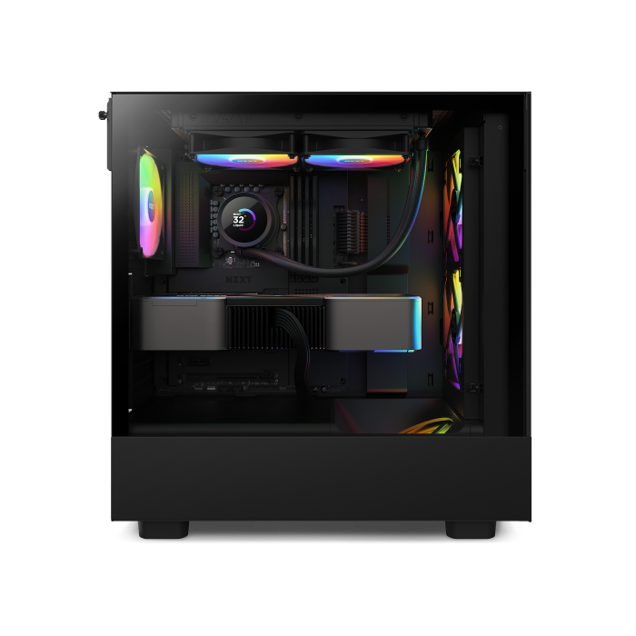 NZXT Kraken 240 RGB Procesador Sistema de refrigeración líquida todo en uno 12 cm Negro 1 pieza(s) 4