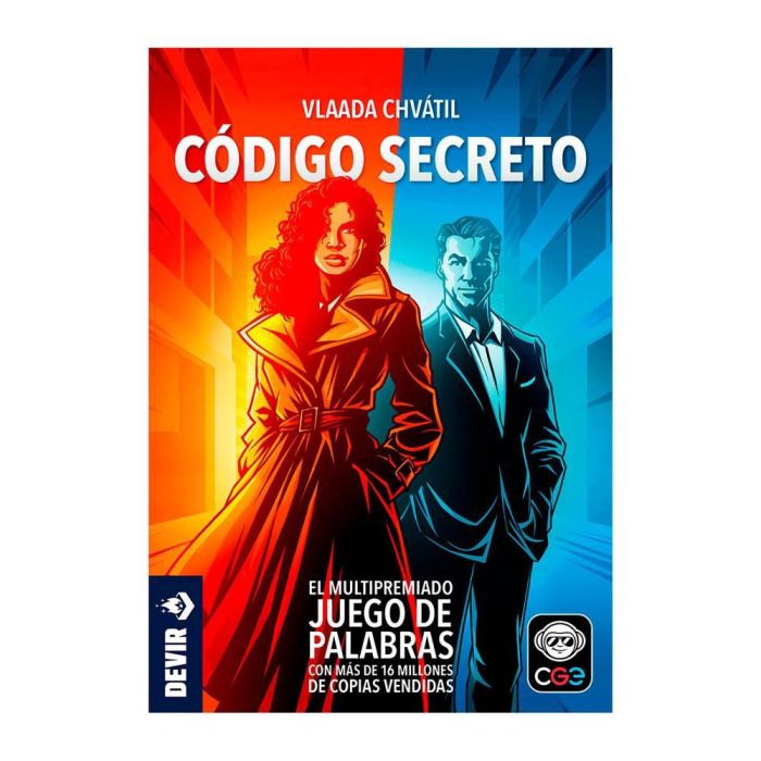 Devir Juego de Mesa Código Secreto para 2-8 Jugadores, 15 Min, 8 Años 1