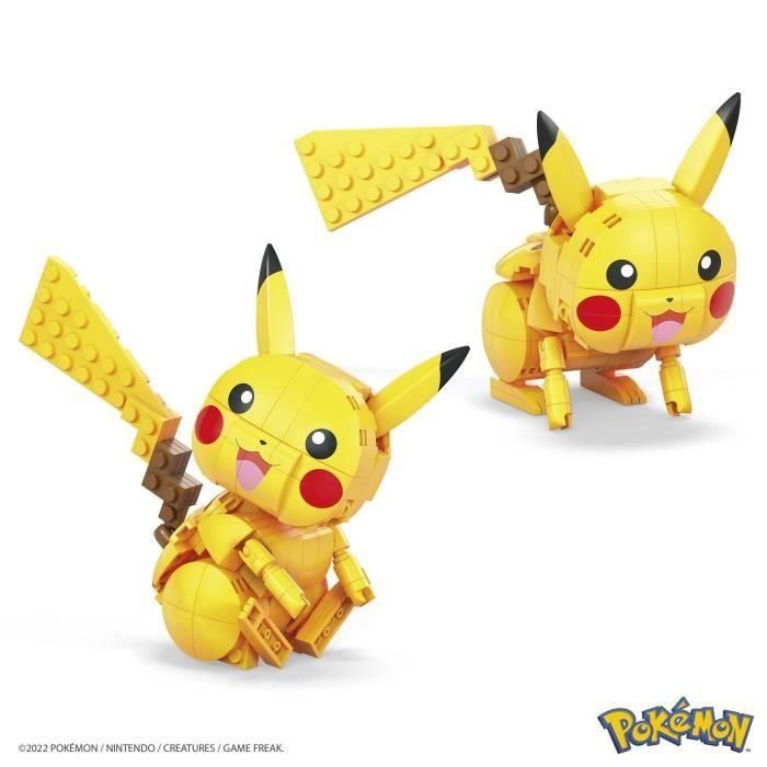 MEGA CONSTRUX Pokémon Pikachu Figura de Construcción Articulada 10 cm - 6 años y + 4 MEGA CONSTRUX Pokémon Pikachu Figura de Construcción Articulada 10 cm - 6 años y + 4