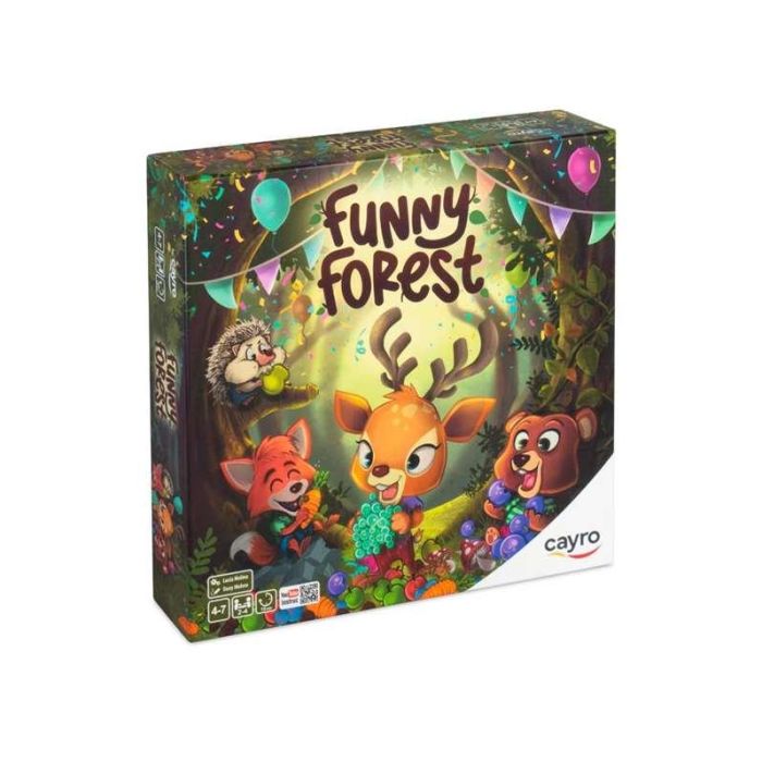 Juego funny forest 2-4 jugadores 25x25x5 Juego funny forest 2-4 jugadores 25x25x5
