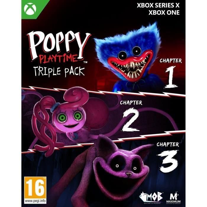 Poppy Playtime Triple - Paquete de juegos para Xbox Series X Poppy Playtime Triple - Paquete de juegos para Xbox Series X