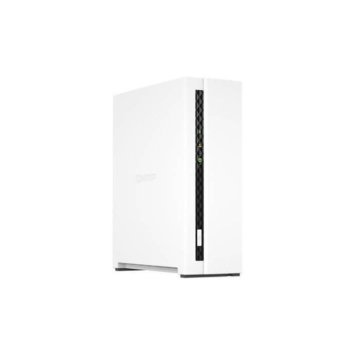 Qnap TS-133 NAS para Nube Privada y Centro Multimedia, 1 Bahía (3.5"/2.5"), 2GB RAM, Procesador Quad-Core 1.8GHz, IA 0 Qnap TS-133 NAS para Nube Privada y Centro Multimedia, 1 Bahía (3.5"/2.5"), 2GB RAM, Procesador Quad-Core 1.8GHz, IA 0