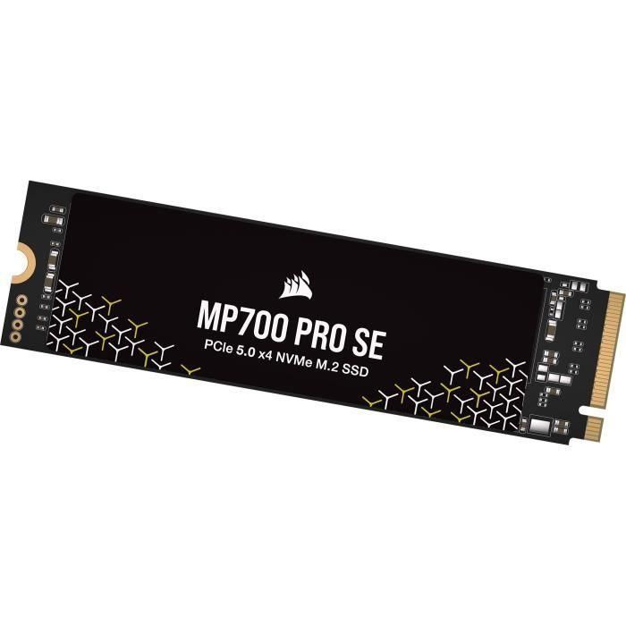 SSD M.2 - CORSAIR - Serie MP700 PRO SE Hydro X - TLC NAND - Bloque de agua preinstalado - DirectStorage - 14.000 MB/s 2