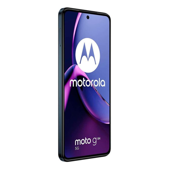 Motorola Moto G84 5G 6.5" pOLED 120Hz 8GB RAM 256GB Almacenamiento 50MP OIS 5000mAh Dual SIM Android 13 Azul 1 Motorola Moto G84 5G 6.5" pOLED 120Hz 8GB RAM 256GB Almacenamiento 50MP OIS 5000mAh Dual SIM Android 13 Azul 1