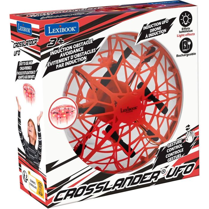 Lexibook Mini Dron Crosslander UFO01 Inducción Control Sin Mando +3 Años 2 Lexibook Mini Dron Crosslander UFO01 Inducción Control Sin Mando +3 Años 2