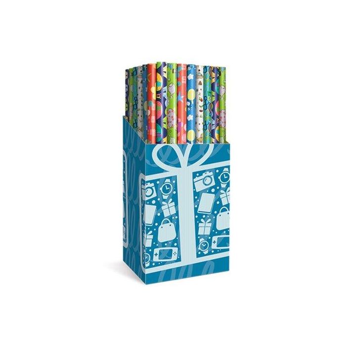 Papel De Regalo Rollo Tv 0,7X2 M (Caja De 60) Infantil