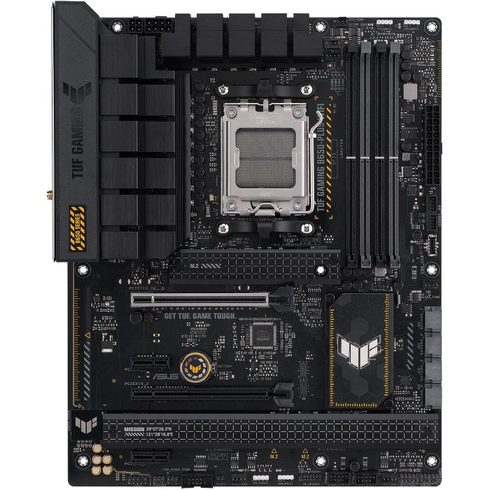 ASUS TUF GAMING B650-PLUS WiFi AMD B650 Socket AM5 ATX - 90MB1BZ0-M0EAY0 - Wi-Fi 6, DDR5, RAID 1 ASUS TUF GAMING B650-PLUS WiFi AMD B650 Socket AM5 ATX - 90MB1BZ0-M0EAY0 - Wi-Fi 6, DDR5, RAID 1