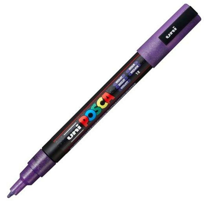 Marcador POSCA PC-3ML Violeta (6 Unidades) 1