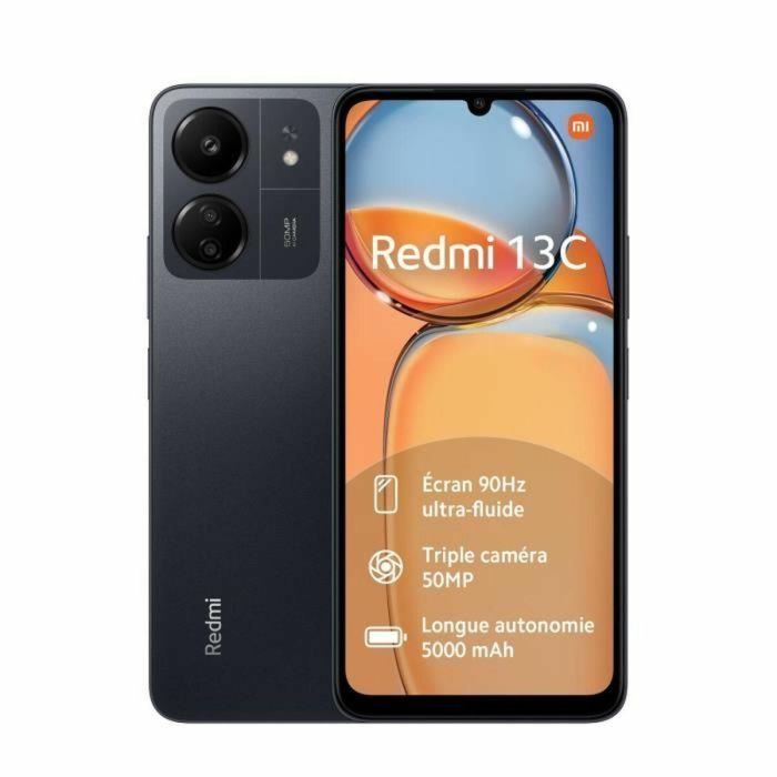 Smartphone Xiaomi Redmi 13C 6,74" 8 GB RAM 256 GB Negro Smartphone Xiaomi Redmi 13C 6,74" 8 GB RAM 256 GB Negro