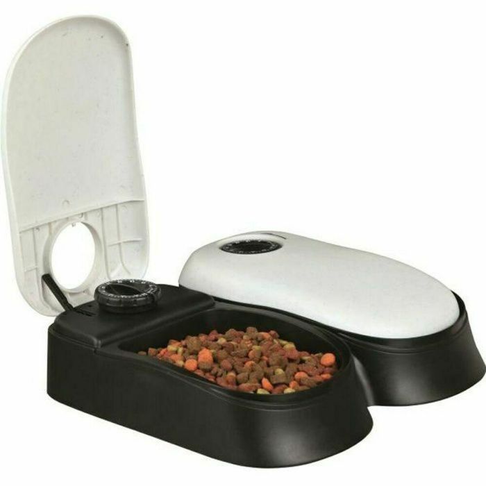 Comedero automático Trixie Blanco Negro Acrílico Plástico 0 Comedero automático Trixie Blanco Negro Acrílico Plástico 0