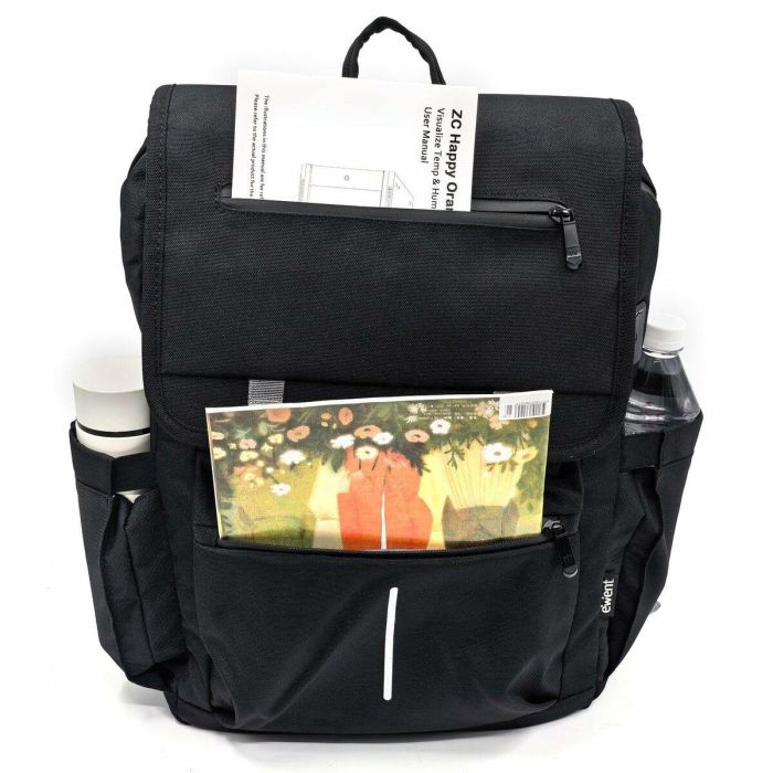 Ewent EW2537 Mochila Unisex Vintage para Portátil 16.1 pulgadas, Impermeable 27L rPET Antirrobo 9 Ewent EW2537 Mochila Unisex Vintage para Portátil 16.1 pulgadas, Impermeable 27L rPET Antirrobo 9