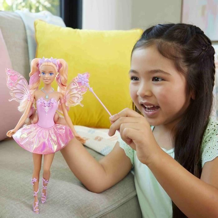 Muñeca Barbie Hada - Alas y atuendo que cambian de color 4 Muñeca Barbie Hada - Alas y atuendo que cambian de color 4