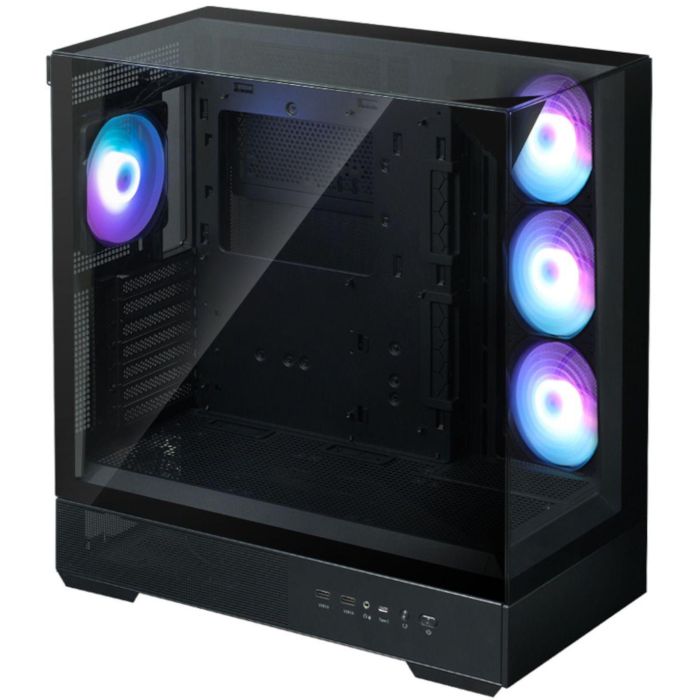 ZALMAN ZAL8800263650644 Caja P40 Prism Plus Semitorre ATX sin fuente de alimentación - Negra 1