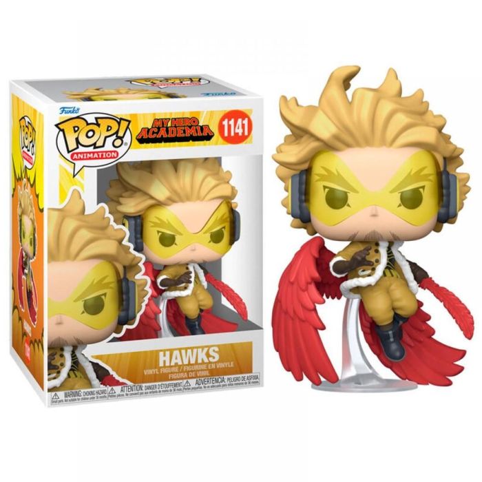 Funko Pop My Hero Academia Hawks - Figura de Vinilo de 9 cm con Caja Original Funko Pop My Hero Academia Hawks - Figura de Vinilo de 9 cm con Caja Original