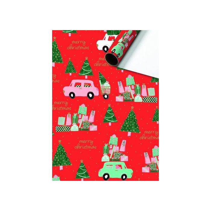 Papel De Regalo Rollo Stewo 0,7X2 M Navidad Anette (Set de 6)