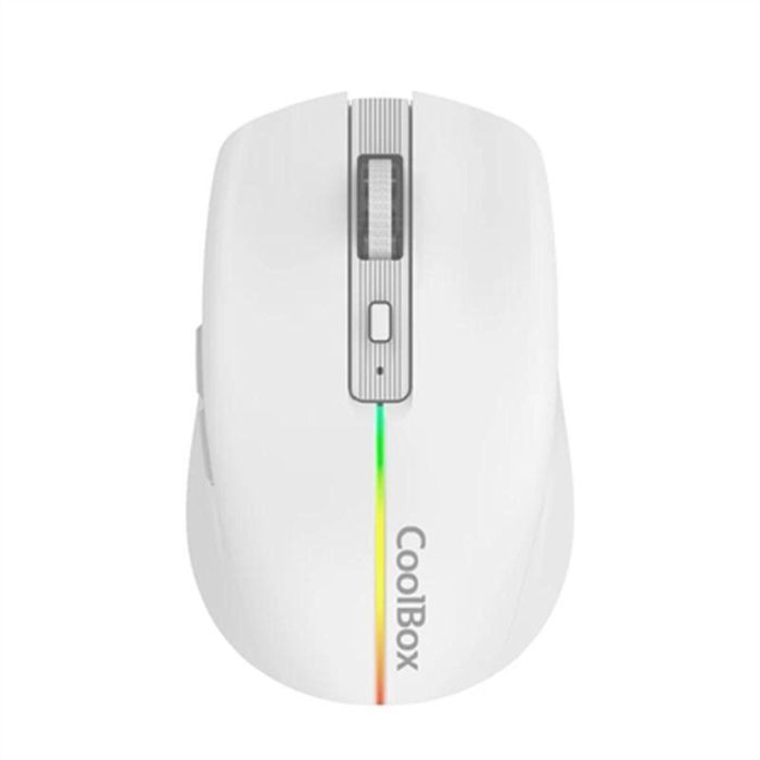 COOLBOX Raton Inalambrico Gaming W01 Blanco 0 COOLBOX Raton Inalambrico Gaming W01 Blanco 0