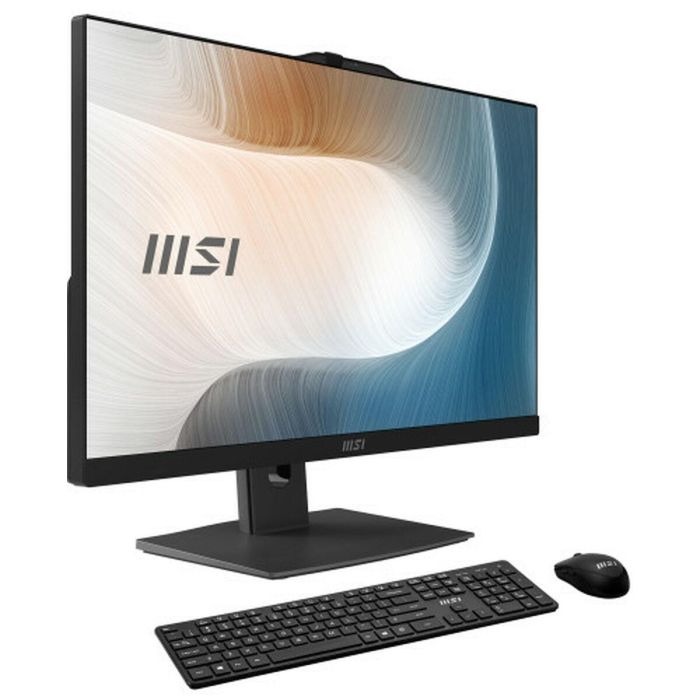 MSI Modern AM242P 12M-1241ES Intel® Core™ i7 i7-1255U 60,5 cm (23.8") 1920 x 1080 Pixeles PC todo en uno 16 GB DDR4-SDRAM 512 GB SSD FreeDOS Wi-Fi 6E (802.11ax) Negro