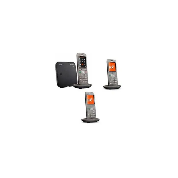 Gigaset CL 660 A Trio Teléfono Fijo Antracita, Contestador 55 min, Pantalla 2.4' Color, 400 Contactos, USB 0 Gigaset CL 660 A Trio Teléfono Fijo Antracita, Contestador 55 min, Pantalla 2.4' Color, 400 Contactos, USB 0