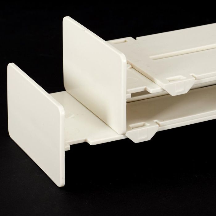 Juego de 2 Separadores de Cajón Extensibles de Polipropileno 5
