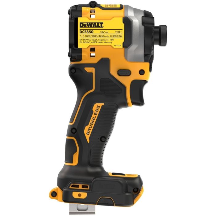 Destornillador Eléctrico Dewalt DCF850NT 8