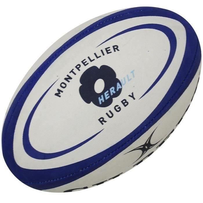 Pelota de rugby GILBERT REPLICA - Montpellier - Talla 5