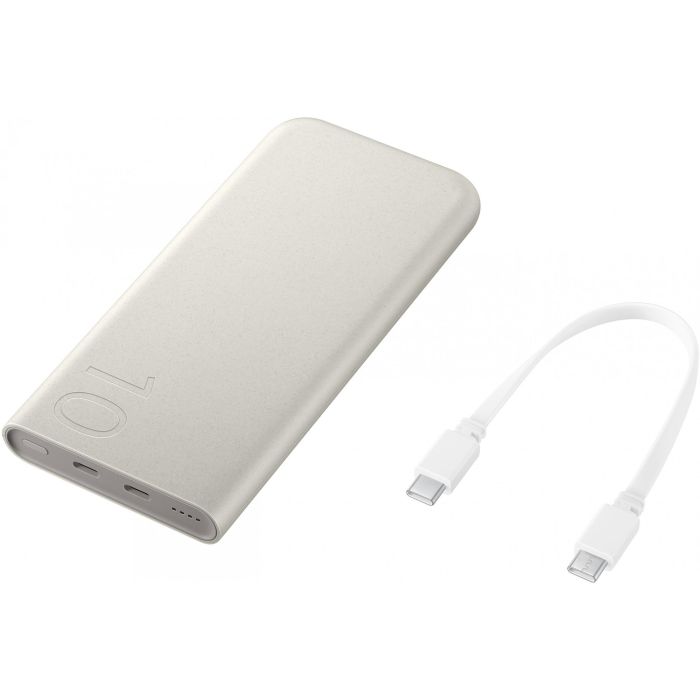 Samsung EB-P3400XUEGEU Power Bank 10.000mAh 25W Max Dual USB-C Beige 5