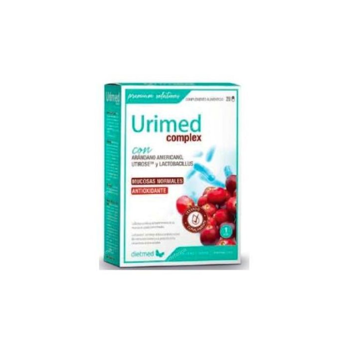 DIETMED Urimed Complex 28 Cápsulas - Prevención y Tratamiento Infecciones Urinarias, Arándano Rojo y Lactobacillus