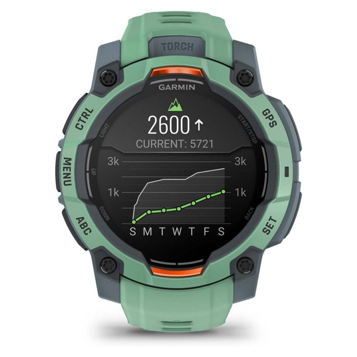 Garmin Instinct 3 AMOLED (45mm) twilight/neo tropic Reloj Inteligente GPS para Deporte con Pantalla AMOLED Táctil Unisex