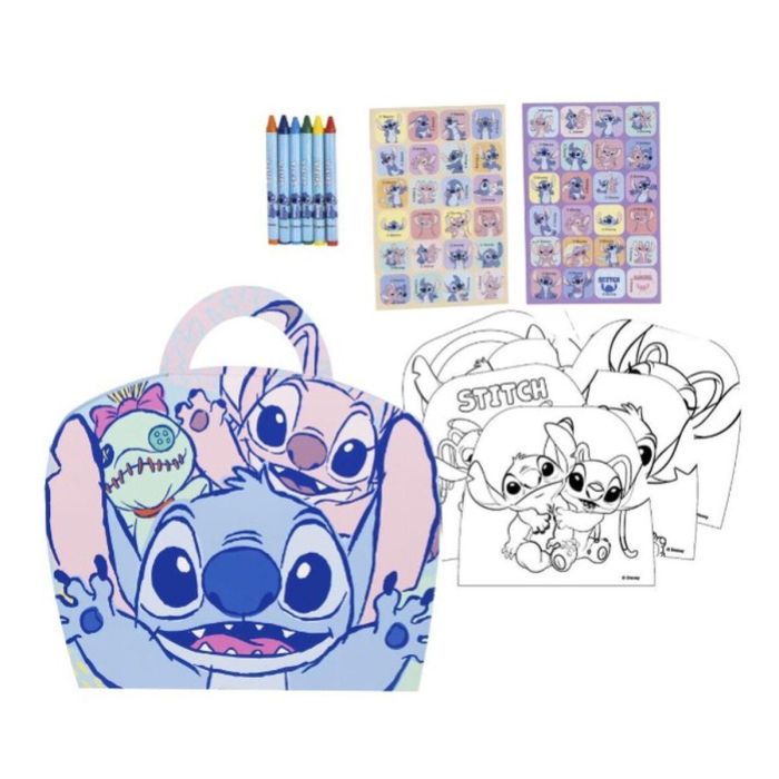 Set de Dibujo Stitch Azul 1
