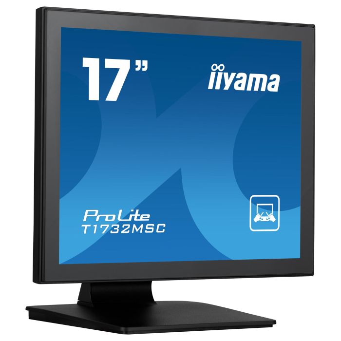 iiyama T1732MSC-B1S Monitor Táctil de 17" LED 1280x1024 5:4 HDMI DP Altavoces Negro 1